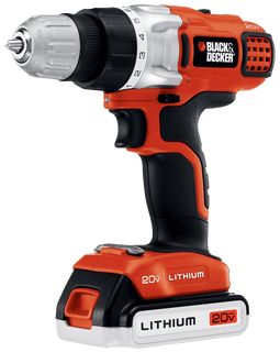 Black & Decker LDX220SBFC 20-Volt MAX Lithium-Ion Drill-Driver with Fast Charger