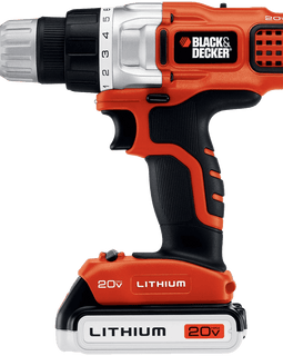 Black & Decker LDX220SBFC 20-Volt MAX Lithium-Ion Drill-Driver with Fast Charger